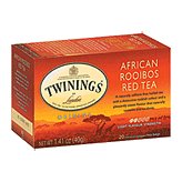 Twinings Of London Tea Bags African Rooibos Red Tea 1.41 Oz Left Picture